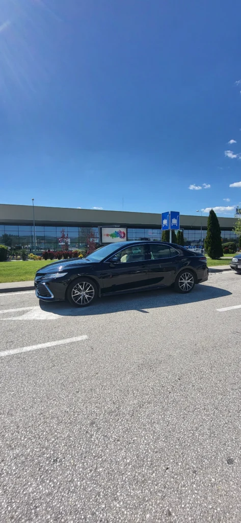 Skopje Airport Taxi Transfers Toyota Camry Webp