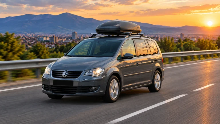 VW Touran minivan for
